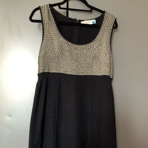 anthropologie sparrow brand size L wool dress.